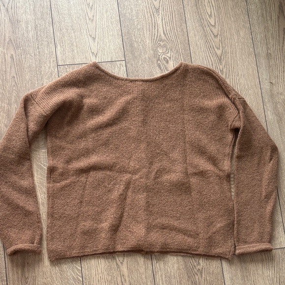 Sezane Camel Gaspard Cardigan - Picture 3 of 7